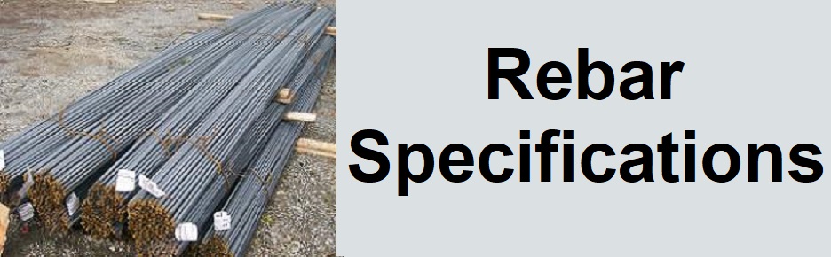 Rebar Specifications